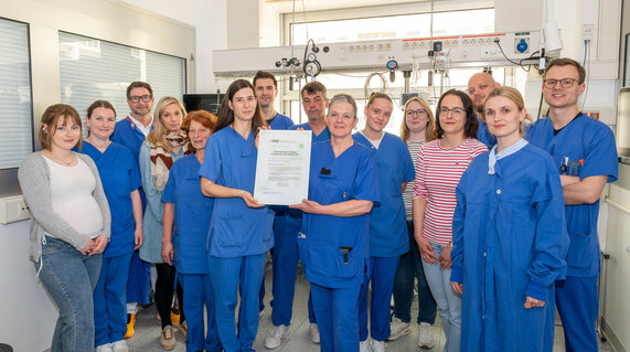 Bild zur Presseinformation "Angehörige jederzeit willkommen: UMG-Intensivstation erstmals zertifiziert"